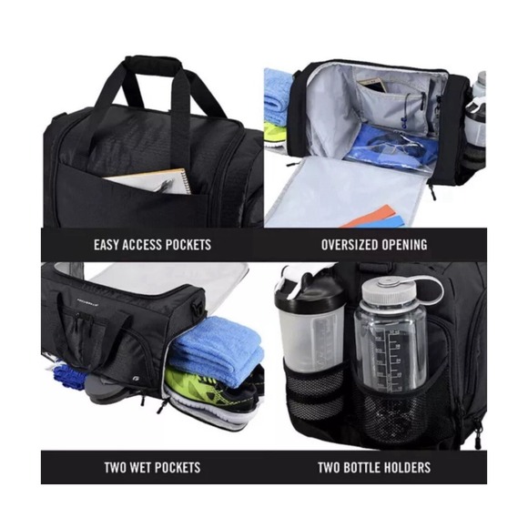 Ultimate Gym Duffel, Bag 2.0: The Durable Crowdsource Designed Duffel Bag - Picture 4 of 10